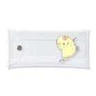 まめるりはことりの可愛いセキセイインコ　おすましちゃん【まめるりはことり】 Clear Multipurpose Case