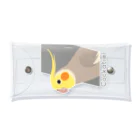 kahorifujiのひょっこりオカメインコ　ノーマルさん Clear Multipurpose Case