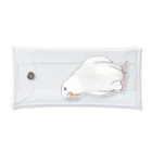 まめるりはことりのアルビノセキセイインコちゃん【まめるりはことり】 Clear Multipurpose Case