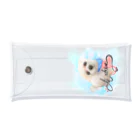 R&Mの絵なんですマルチーズちゃん Clear Multipurpose Case