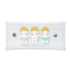 くまのお店🧸のおぱんつきょうだい Clear Multipurpose Case