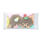 佐藤家アニマルグッズショップの佐藤家アニマル集合クリアマルチケース Clear Multipurpose Case