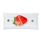 FREEHANDMARCHのStrawberry (いちご)  Clear Multipurpose Case