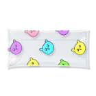 @ぽんずぽんずのコロコロどうぶつ Clear Multipurpose Case