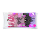 ムッチッパのうさぎ頭の病みかわセーラー少女 Clear Multipurpose Case