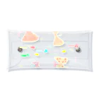 山崎綾子のあれこれのりぼんちょうちょ Clear Multipurpose Case