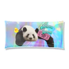 𝙈𝙊𝙈𝙊'𝙨 𝙎𝙝𝙤𝙥のホログラム&panda Clear Multipurpose Case