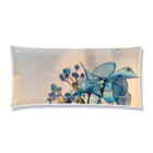 ベースと猫屋の紫陽花 簪 Clear Multipurpose Case