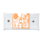 SWEET＆SPICY 【 すいすぱ 】ダーツのGAME ON!　【SPICY ORANGE】 Clear Multipurpose Case