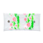 yumyamのここが蓮池になるイラスト(大きい柄) Clear Multipurpose Case