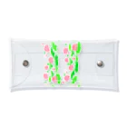 yumyamのここが蓮池になるイラスト(小さい柄) Clear Multipurpose Case