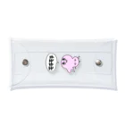 くまどりのモチモチくん Clear Multipurpose Case