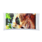 電気羊研究所science&GAMEの公園猫　 Clear Multipurpose Case