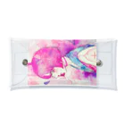 mooの水彩少女 Clear Multipurpose Case