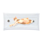 ＊3のBon Dance cat Clear Multipurpose Case