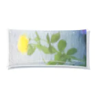 サチンカメラのピンホールの花 Clear Multipurpose Case