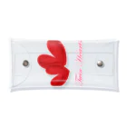 savannahのTwin Hearts Clear Multipurpose Case