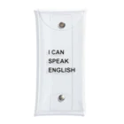 異文化交流のI CAN SPEAK ENGLISH Clear Multipurpose Case