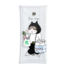 ほっかむねこ屋（アトリエほっかむ）のお買い物ねこ Clear Multipurpose Case