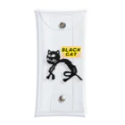 SEVEN-5-Ｇの BLACK  CAT Clear Multipurpose Case