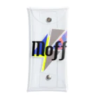 MoffのMoff Rock purple official goods Clear Multipurpose Case