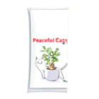 Mahiroshka まひろ朱夏 絵と音楽のPeaceful Cats ガジュマル Clear Multipurpose Case