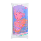 kaorikid's piecesのlitttle girl Clear Multipurpose Case