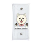 豆つぶのshiba-inu fanciers(白柴) Clear Multipurpose Case