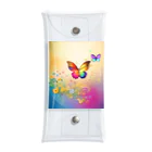 dolphineのHealing Rainbow butterfly Clear Multipurpose Case