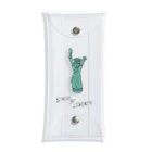 とある丸眼鏡の描き散らしのSTATUE OF LIBERTY_透明 クリアマルチケース