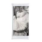 KAZU SHOPの可愛い猫のお昼寝　癒し Clear Multipurpose Case