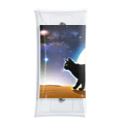 genki-cyatoの火星猫 Clear Multipurpose Case