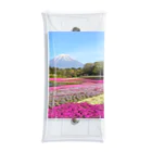 y-u-ki0179の富士山と本栖湖と芝桜 Clear Multipurpose Case