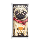 LEONのWe♥PUG　ブラック（パグ大好き！） Clear Multipurpose Case