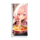 ぶーたんのラーメンをたべる女の子 Clear Multipurpose Case