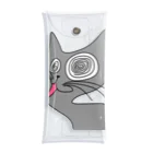 ご当地妖怪雑貨屋 鶴屋もののけ堂 SUZURI店の山猫ちゃん Clear Multipurpose Case