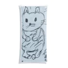 宇宙黒猫キョロちゃんの謎の画伯が描いた宇宙黒猫キョロちゃん Clear Multipurpose Case