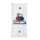 ゆでがえる(非正規こどおじでも底辺セミリタイアできますか?)のI'm QLD holder. Clear Multipurpose Case