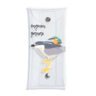 やちよ｜リアル鳥イラストのPenguin Jyanai with Penguin Clear Multipurpose Case