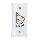 Mystery Cat Worldのじっと見つめるねこ Clear Multipurpose Case