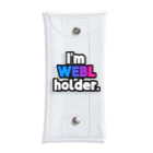 ゆでがえる(非正規こどおじでも底辺セミリタイアできますか?)のI'm WEBL holder. Clear Multipurpose Case