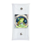 FROG GEKO-下戸のかわず-の"Frog on a Space Adventure Clear Multipurpose Case