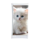 SkyBlueのキュートな子猫 Clear Multipurpose Case