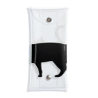 Teatime ティータイムの黒猫は見ていた　ねこ Clear Multipurpose Case