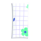 sansamのgrid flower Clear Multipurpose Case