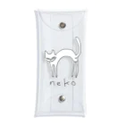 月蝕雑貨のneko Clear Multipurpose Case