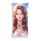 AQUAMETAVERSEの赤い薔薇の髪飾りがステキな王女　BLUE PLUM  691 Clear Multipurpose Case