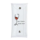 inuhakawaiiのSave Water, Drink Wine Clear Multipurpose Case