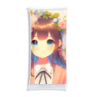 ピクセルパレットの可愛い女の子とお花10 Clear Multipurpose Case