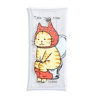 ほっかむねこ屋（アトリエほっかむ）のトイレねこ　オレンジ Clear Multipurpose Case